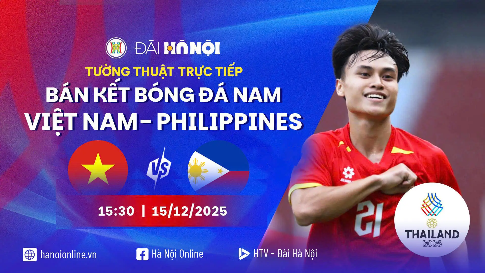 Bán kết bóng đá nam Việt Nam - Philippines